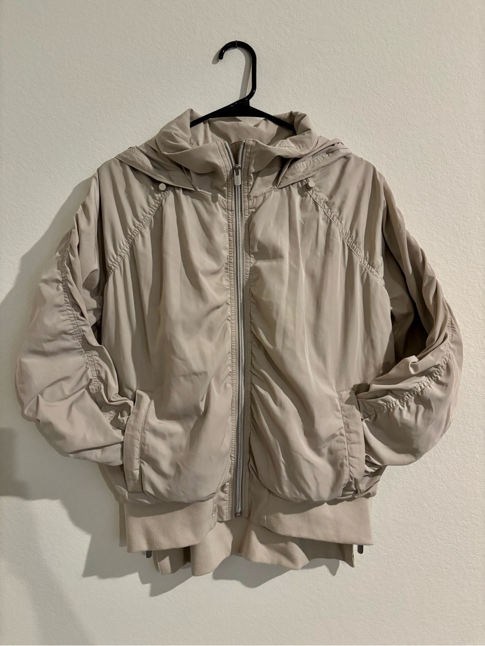 Athleta Tan Windbreaker